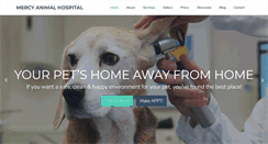 Desktop Screenshot of mercyanimalmedicalcenter.com